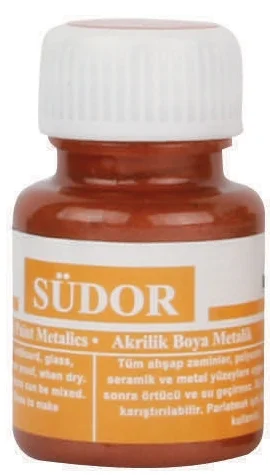 SÜDOR AKRİLİK BOYA 25 ML BAKIR SD110-14