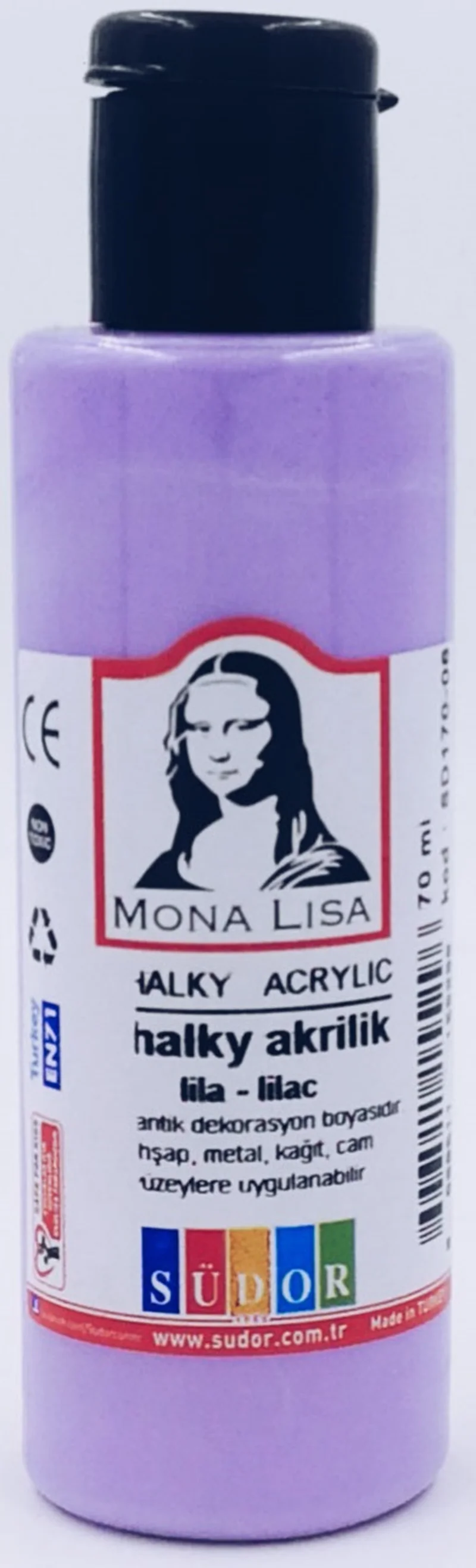 SÜDOR AKRİLİK BOYA 70 ML CHALKY LİLA SD170-06