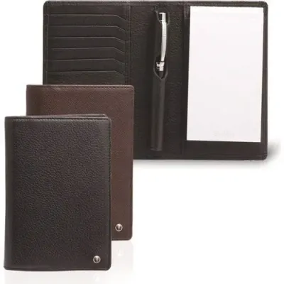 SCRIKSS NOTLUK (JOTTER) DR 3110-1 SOFT HAKİKİ DERİ SİYAH
