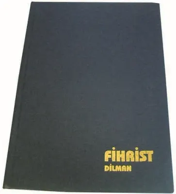 DİLMAN FİHRİST CİLTLİ SERT KAPAK 20x28 28 YP 16 BASAMAK 1014