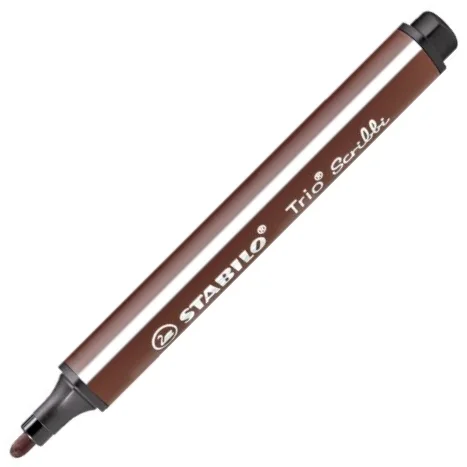 STABILO KEÇELI KALEM TRIO SCRIBBI KAHVERENGİ 368/945