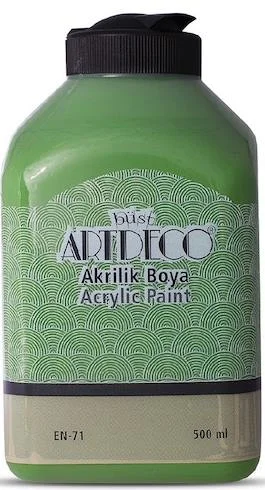 ARTDECO AKRİLİK BOYA 500 ML YAYLA YEŞİLİ Y-070L-3667