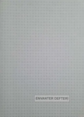 DİLMAN ENVANTER DEFTERİ NUMARALI KARTON KAPAK 19.5x27 16 YP 7205