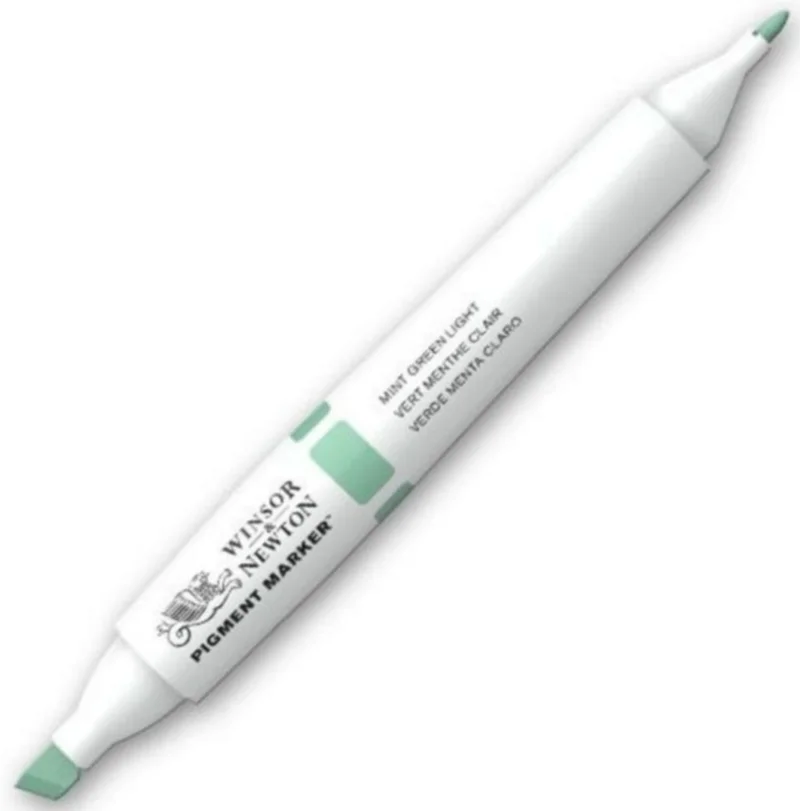 W&amp;N PIGMENT MARKER MINT GREEN LIGHT 070 WN-0202070