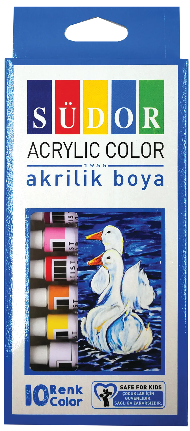 SÜDOR AKRİLİK BOYA SET TÜP 10X9 ML SD192