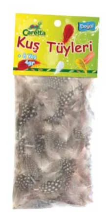 CARETTA KUŞ TÜYLERİ DOĞAL 4 GR CKT-004