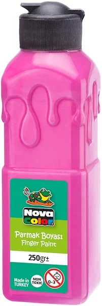 NOVA COLOR PARMAK BOYASI 250g PEMBE NC-447