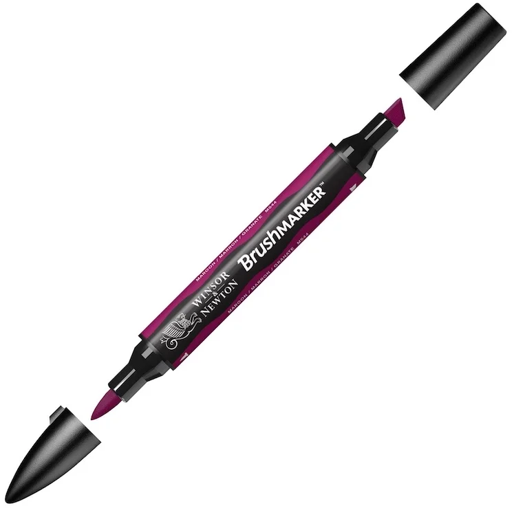 W&amp;N PROMARKER BRUSH KALEM MAROON 175 WN-0204175