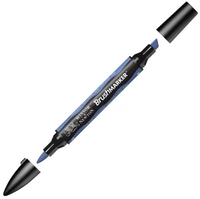 W&amp;N PROMARKER BRUSH KALEM CHINA BLUE 198 WN-0204198