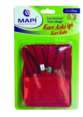 MAPİ KART KABI ASKI İPLİ LACİVERT 5Lİ 910 18 02