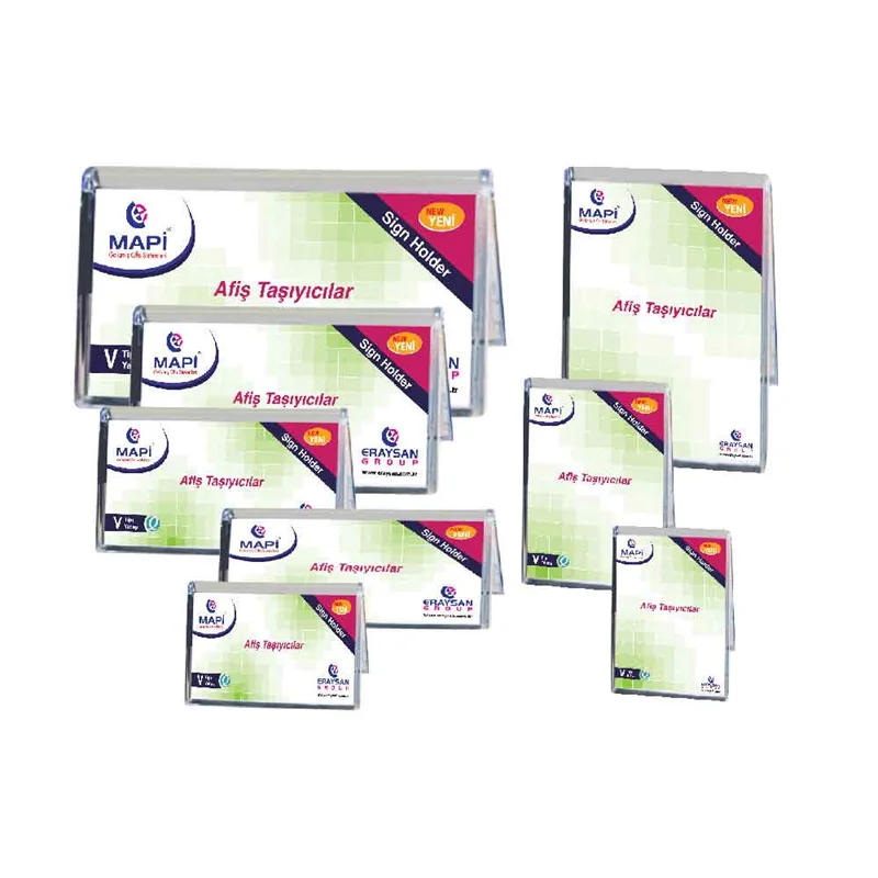 MAPİ AFİŞ TAŞIYICI V TİPİ YATAY 80X150 534 25 25