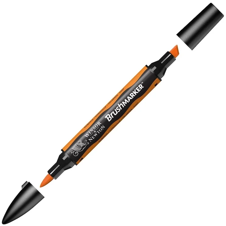 W&N PROMARKER BRUSH KALEM PUMPKIN 225 WN-0204225