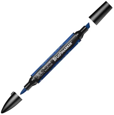 W&amp;N PROMARKER BRUSH KALEM ROYAL BLUE 045 WN-0204045