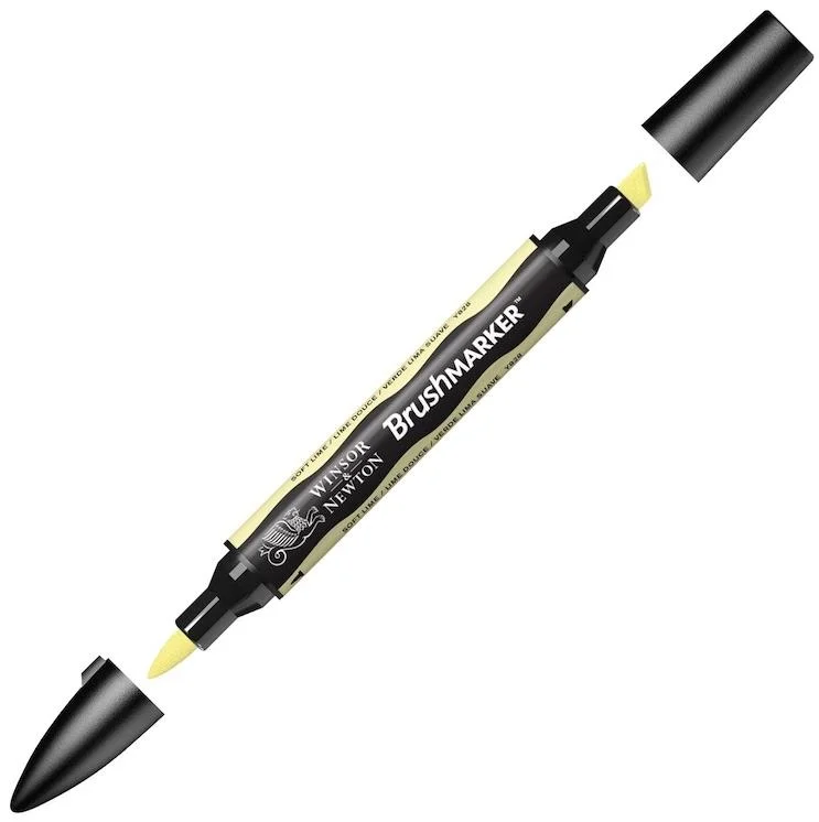 W&amp;N PROMARKER BRUSH KALEM SOFT LIME 368 WN-0204368