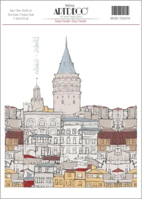 ARTDECO KOLAY TRANSFER 25x35 CM NO:36 Y-100-KT25-36