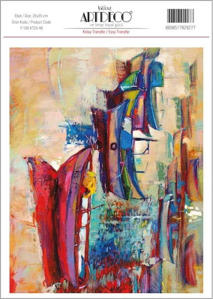 ARTDECO KOLAY TRANSFER 25x35 CM NO:48 Y-100-KT25-48