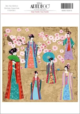 ARTDECO KOLAY TRANSFER 35x50 CM NO:3 Y-100-KT35-3