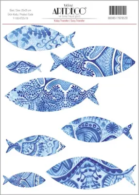 ARTDECO KOLAY TRANSFER 25x35 CM NO:19 Y-100-KT25-19