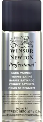 W&amp;N YARDIMCI MALZEME SATIN VARNISH (SATEN VERNİK) 400 ML SPREY WN-3041984
