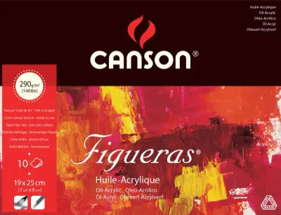CANSON YAĞLI BOYA BLOĞU 19x25 290 GR 10 SF 200857220