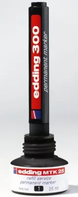 EDDING PERMANENT MÜREKKEP 25 ML E-MTK25 KIRMIZI