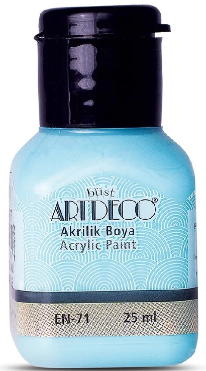 ARTDECO AKRİLİK BOYA 25 ML GÖKYÜZÜ MAVİ Y-070A-3677