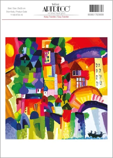 ARTDECO KOLAY TRANSFER 25x35 CM NO:10 Y-100-KT25-10