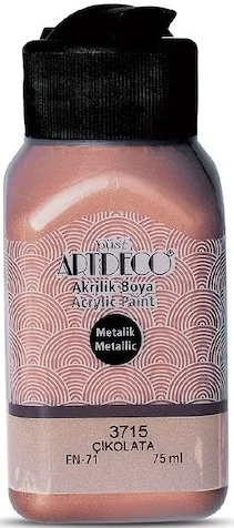 ARTDECO AKRİLİK BOYA METALİK 75 ML ÇİKOLATA Y-071I-3715