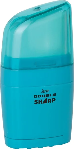 SERVE SİLGİLİ KALEMTIRAŞ DOUBLE SHARP MAVİ SV-D.SHARP1FM