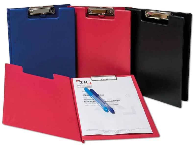 2K SEKRETERLİK A4 KAPAKLI PVC SİYAH 222S