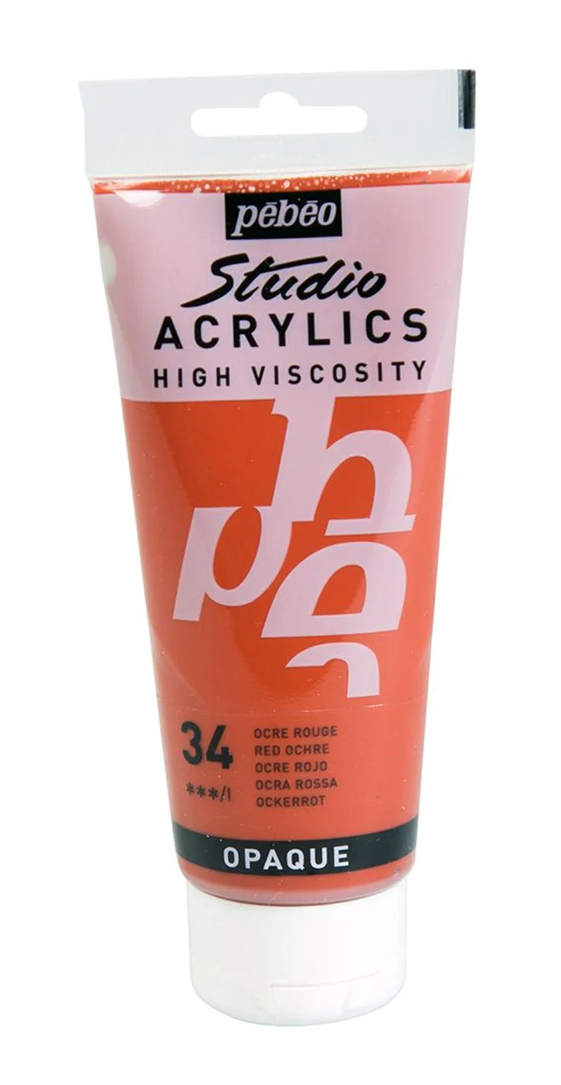 PEBEO AKRİLİK BOYA STUDIO 100 ML 831*34 RED OCHRE