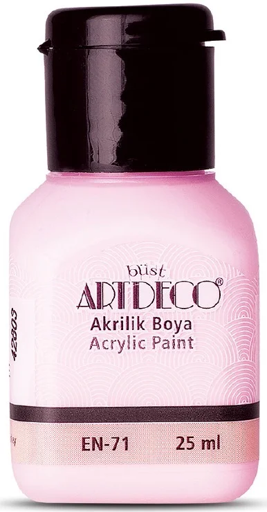 ARTDECO AKRİLİK BOYA 25 ML BEBEK PEMBE Y-070A-3674