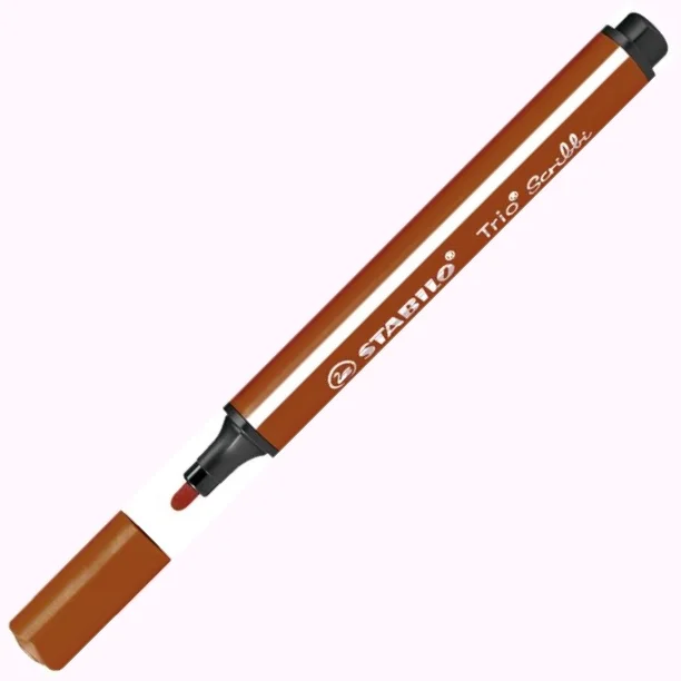 STABILO KEÇELI KALEM TRIO SCRIBBI AÇIK KAHVERENGİ 368/990
