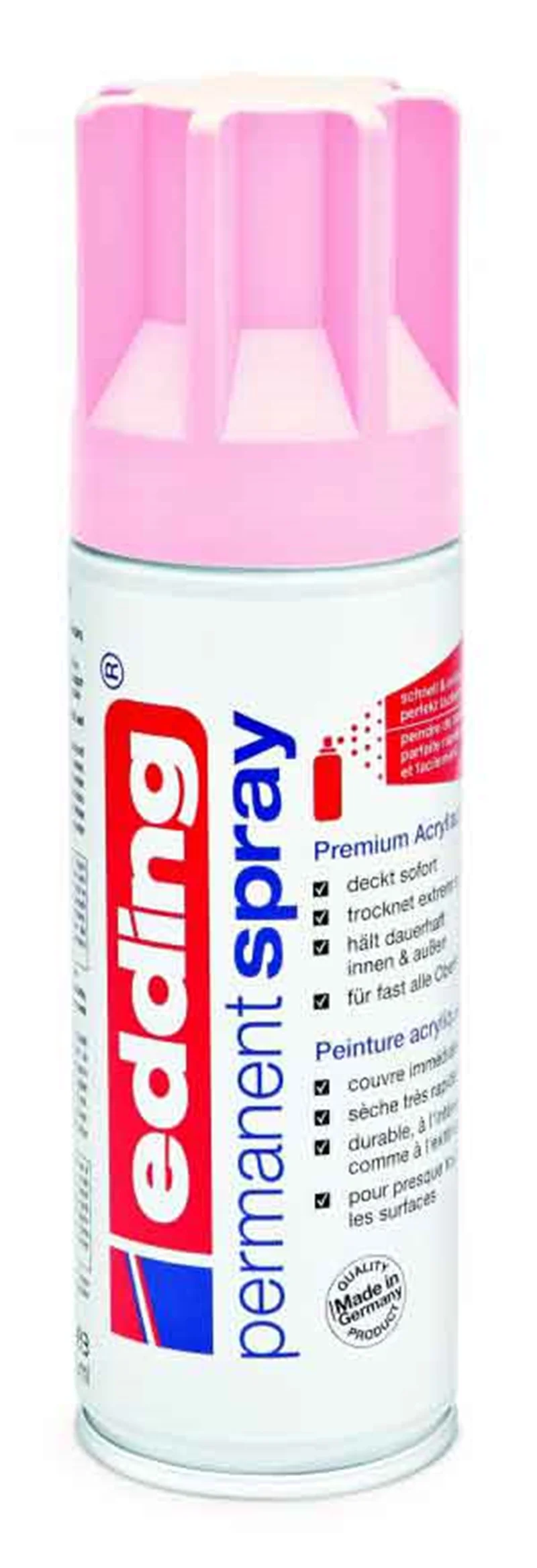 EDDING PERMANENT AKRİLİK SPREY BOYA E-5200 PASTEL ROSE 914