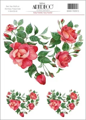 ARTDECO KOLAY TRANSFER 25x35 CM NO:50 Y-100-KT25-50