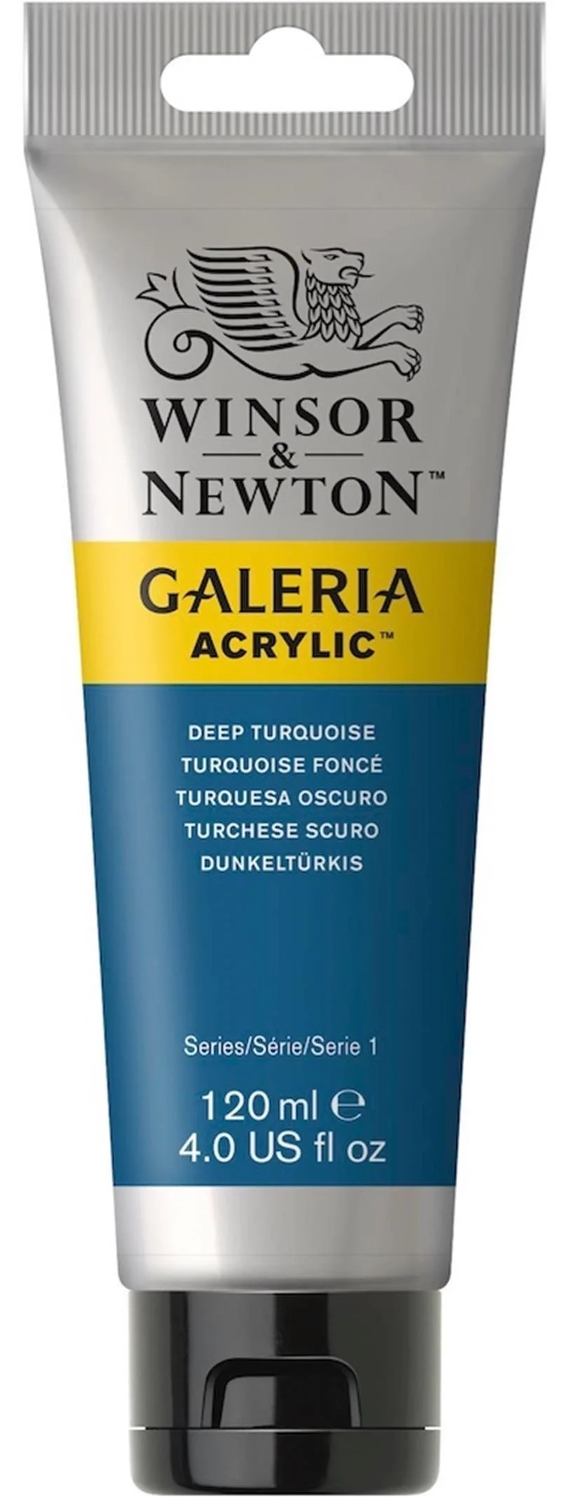 W&amp;N AKRİLİK BOYA GALERIA 120 ML DEEP TURQUOISE 232 WN-2131232
