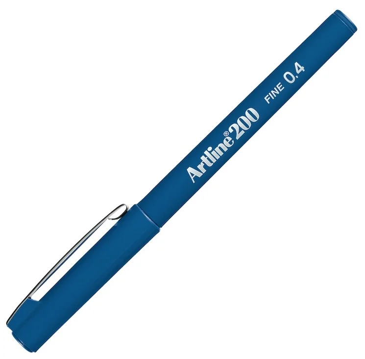 ARTLINE FINELINER KALEM FINE 200N 0.4 ROYAL MAVİ A-EK-200N R.BLU