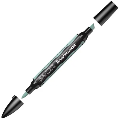 W&N PROMARKER BRUSH KALEM PEBBLE BLUE 373 WN-0204373