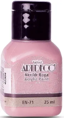 ARTDECO AKRİLİK BOYA 25 ML KÜLLÜ GÜL Y-070A-3051