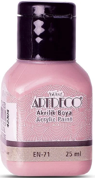 ARTDECO AKRİLİK BOYA 25 ML KÜLLÜ GÜL Y-070A-3051