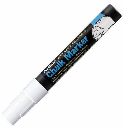 ARTLINE TEBEŞİR MARKÖRÜ CHALK MARKER BEYAZ A-EPW-4 WHITE