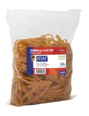 KRAF AMBALAJ LASTİĞİ %100 KAUÇUK 500g GENİŞ 940G