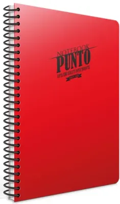GIPTA DEFTER PUNTO A4 SPİRALLİ PP KAPAK 60 YP. KARELİ 6533