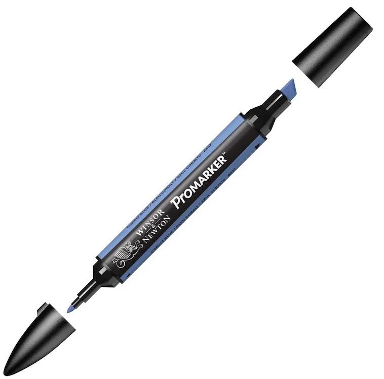 W&amp;N PROMARKER KALEM COBALT BLUE 178 (B637) WN-0203178