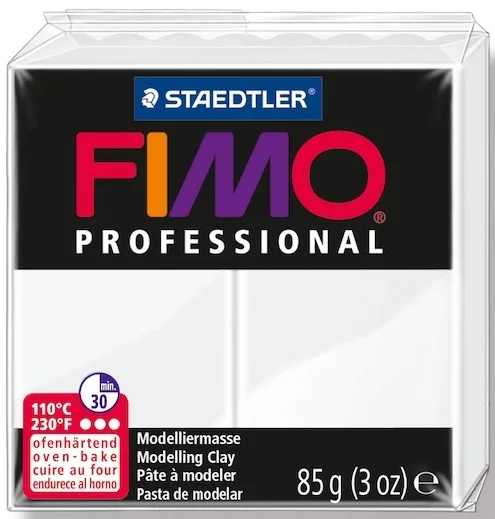 FIMO PROFESSIONAL MODELLEME KİLİ 85 GR BEYAZ 8004-0