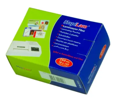 MAPİ LAMİNASYON 250 MİC.A5 MAT 100LÜ 104 25 05