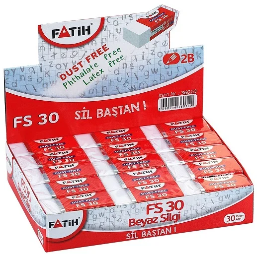 FATİH SİLGİ FS30 BEYAZ 30 LU KUTU FA360010SL30