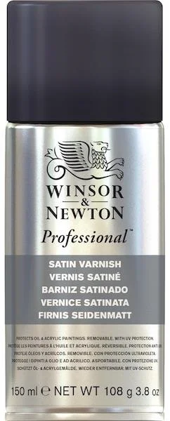 W&N YARDIMCI MALZEME SATIN VARNISH (SATEN VERNİK) 400 ML SPREY WN-WN-3034984