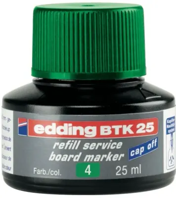 EDDING BEYAZ TAHTA MÜREKKEBİ 25 ML E-BTK25 YEŞİL