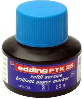 EDDING PİGMENT MÜREKKEP 25 ML E-PTK25 MAVİ